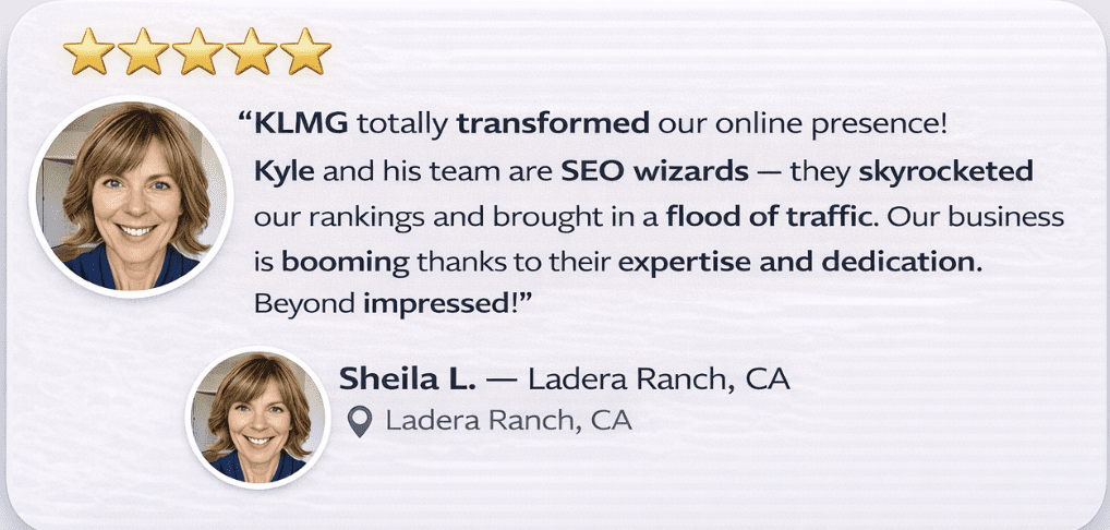 Interior Design SEO | Ladera Ranch SEO | KLMarketinggroup.Net