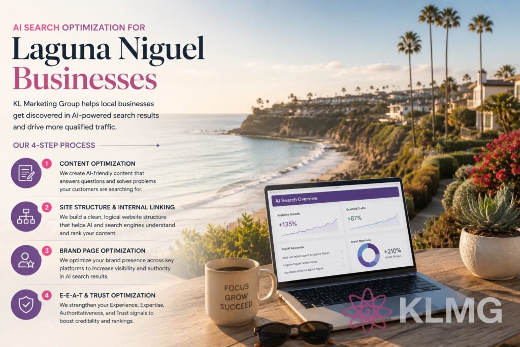 Laguna Niguel SEO | SEO for Laguna Niguel Businesses - KL Marketing Group