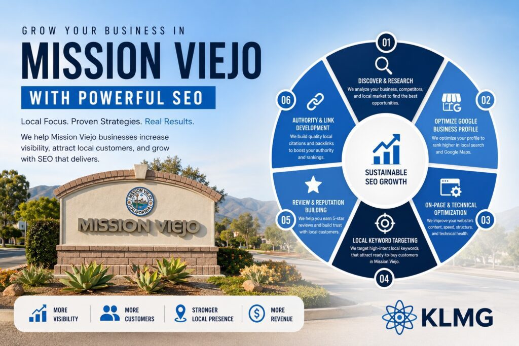 Mission Viejo SEO Company | KL Marketing Group