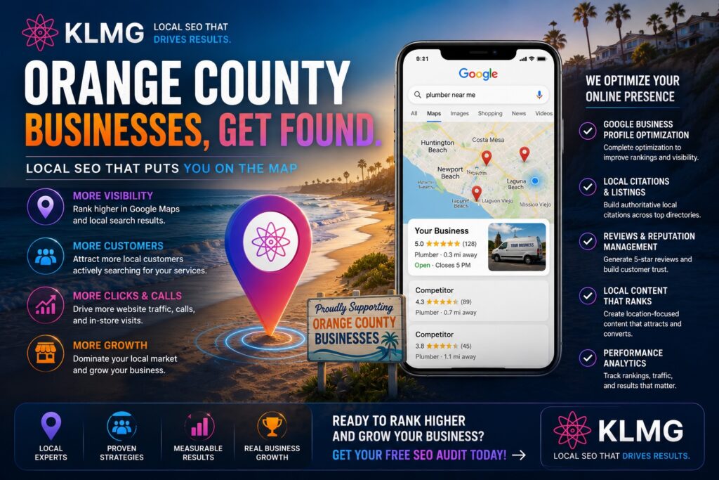 Orange County Google Profile Optimization | KL Marketing Group