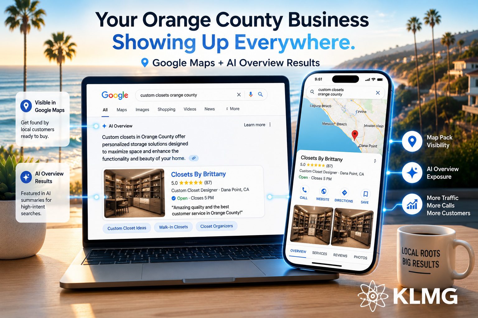 AI Local SEO Orange County | KL Marketing Group