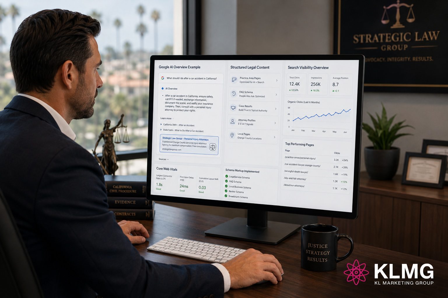 AI SEO Services For Lawyers | KL Marketing Group