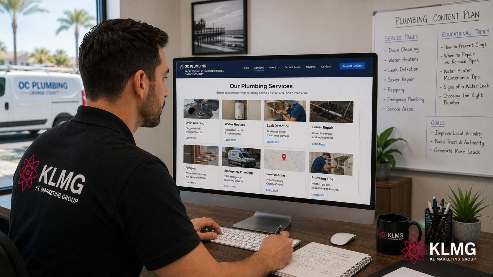 Local Plumbing SEO Company | KL Marketing Group
