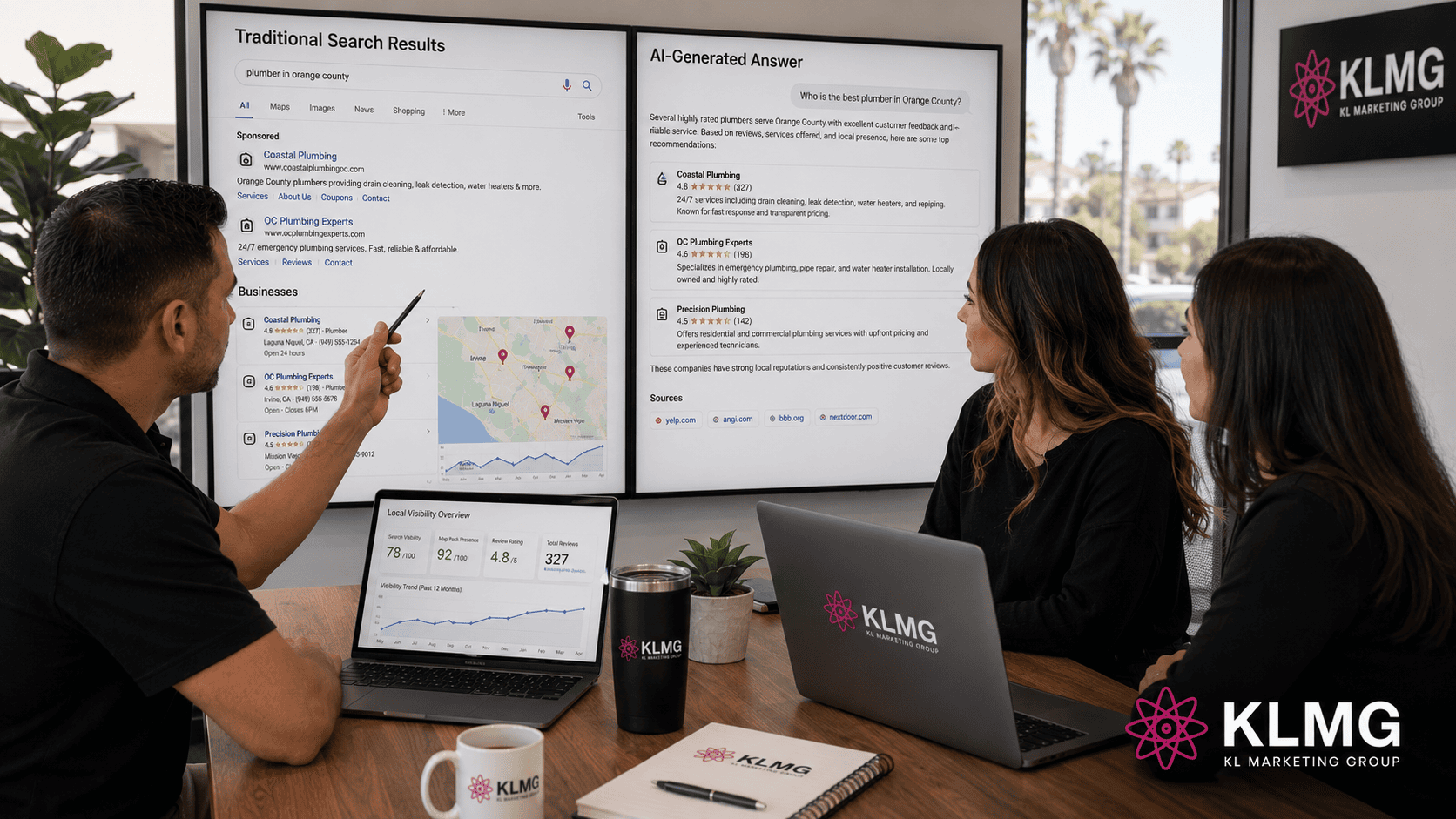 AI SEO For Plumbers | KL Marketing Group