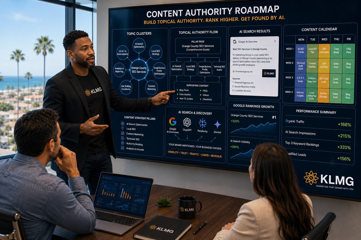 Topical Authority Services Orange County | KL Marketing Group