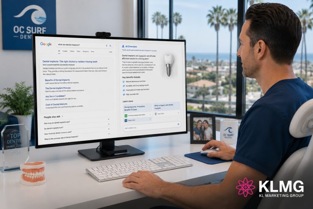 What Is AI SEO For Dentists | KL Marketing Group